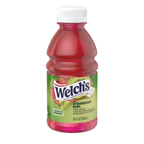 Welch S Strawberry Kiwi Juice Drink 10 Fl Oz On The Go Bottle