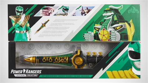 Hasbro Unleashes Power Rangers Mighty Morphin Green Dragon Dagger