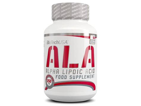 Suplement Diety Biotech Ala Alpha Lipoic Acid 50 Kapsułek Sklep