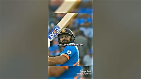 Hitman For A Reason 🗿 Shorts Rohitsharma Youtube