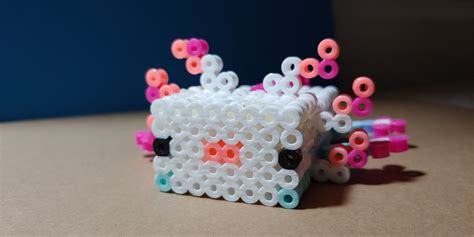 Minecraft 3d Perler Bead Axolotl Template Etsy NBKomputer