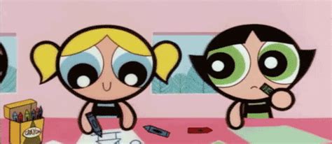 Powerpuff Girls Bubbles GIF - Find & Share on GIPHY