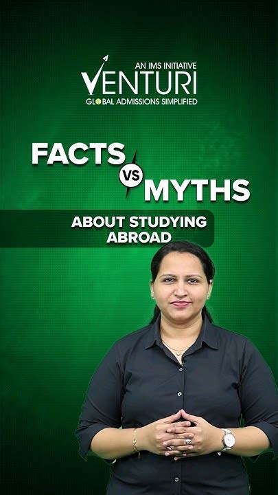 Facts Vs Myths About Studying Abroad Shorts Studyabroad Youtube