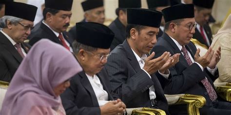 Presiden Jokowi Gelar Peringatan Nuzulul Quran Di Istana