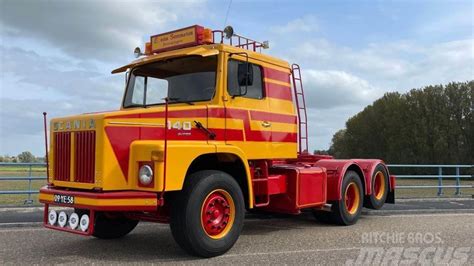 Scania LB140 V8 Scania LB 140 Privat Truck Torpedo 1973 Druten