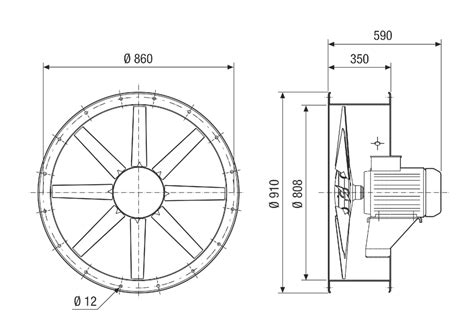 Axial Rohrventilator Dar Ex Maico