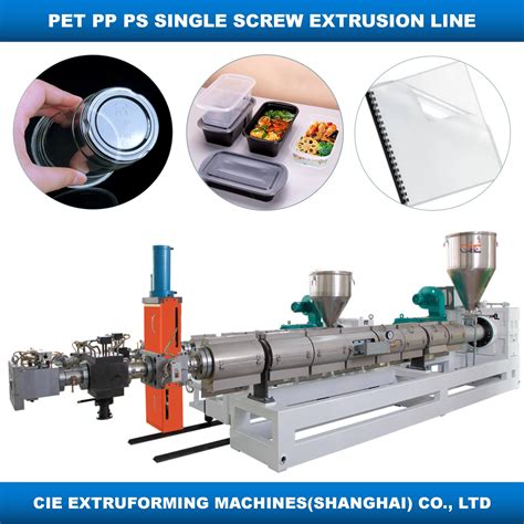 Petg Sheet Extrusion Production Line Plastic Machinery Petg Sheet