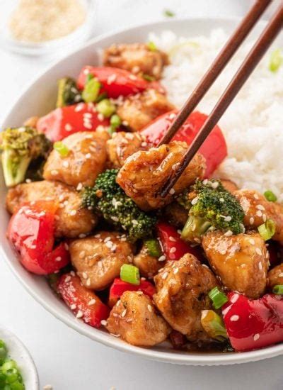 Easy Chicken Teriyaki Stir Fry Recipe Cookin With Mima