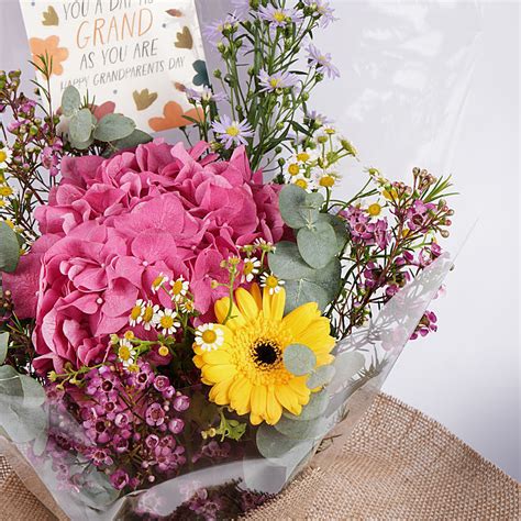 order grandparents day wishes flowers bouquet   day
