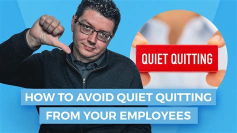 How To Engage Employees And Avoid Quiet Quitting Youtube