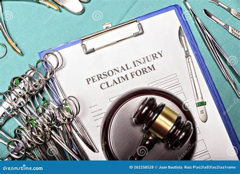 Legal Services Of Lawyers For Medical Malpractice Claims Medical Malpractice Claim Form Stock