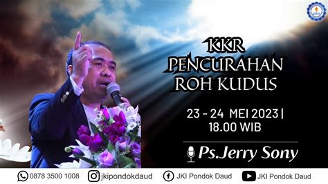 Ibadah Hari Pencurahan Roh Kudus Mei Youtube