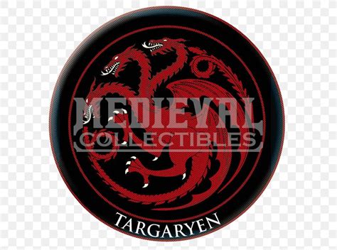 House Targaryen Logo Embroidered Patch Book Font, PNG, 609x609px, House ...