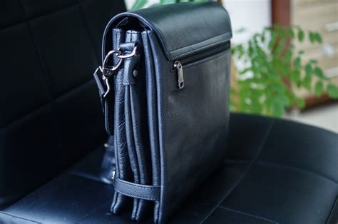 Black Leather Shoulder Bag Vertical Bag Leather Handbag Etsy