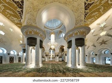 Abu Dhabi Interior Grand Mosque Uae Stock Photo 2272958739 | Shutterstock