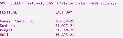 Next Day Last Day Months Between Functions In Sql Made Easy Lec 68