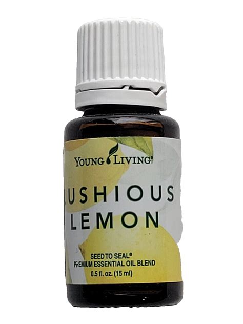 Young Living Essential Oils Lushious Lemon Premium Oil Blend 15 Ml New Ebay