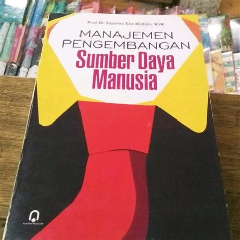 Jual Buku Manajemen Pengembangan Sumber Daya Manusia By Suparno Eko