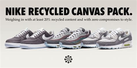 Do the planet (and your rotation) a favor with the recycled Nike Sportswear Recycled Canvas ...