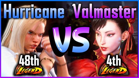 Sf Hurricane Cammy Vs Valmaster Chun Li Street Fighter Youtube