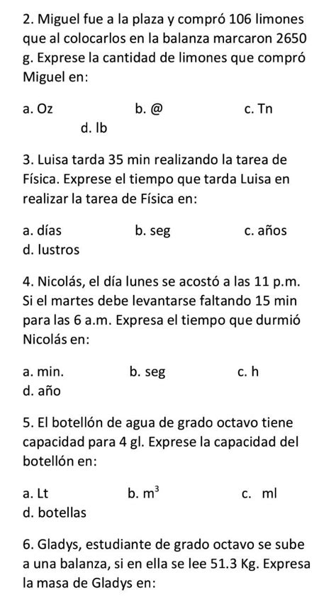 Me Ayudas Con Los Puntos 2 3 4 5 6 Porfa Es Urgente Doy 50 Puntos