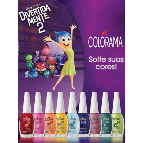 Coleção Divertidamente - Kit Esmaltes Colorama coleção Divertidamente 2 | Shopee Brasil