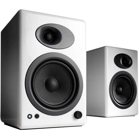 Audioengine A5+ 2-Way Bookshelf Speakers A5+US-WHT B&H Photo