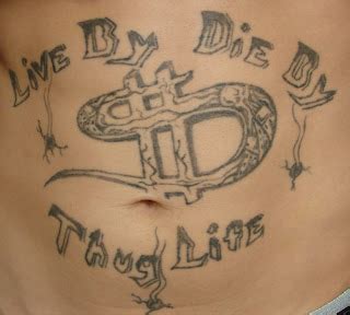 Tattoo Picture: Thug Life Tattoo Picture