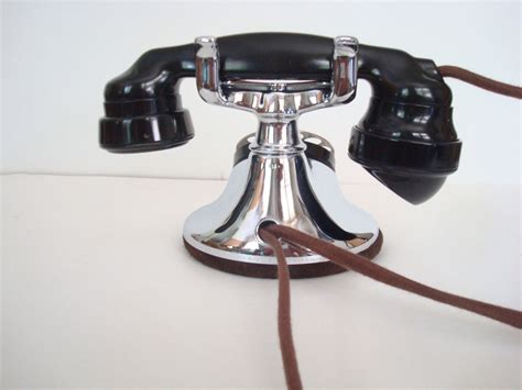 Western Electric 102 Telephone In Chrome Old Phone Shop