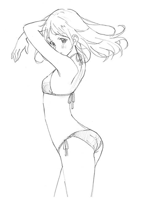 Anime Art Academy Sexy Pose Reference For Drawing Anime Girls 4 Of 4