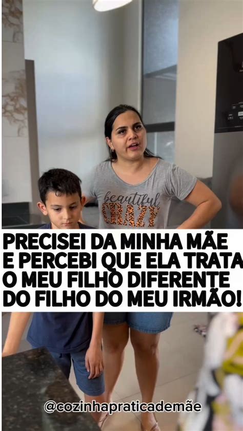 Namorada Do Meu Filho É Oq Minha - Precisei da minha mãe e percebi que ela trata meu filho diferente do ...