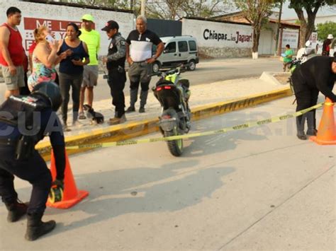 Fallece Joven Motociclista Al Accidentarse