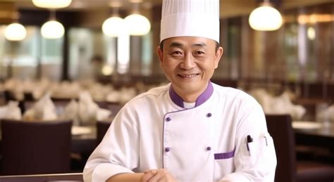 Premium Photo | Asian chef posing in the restaurant chef