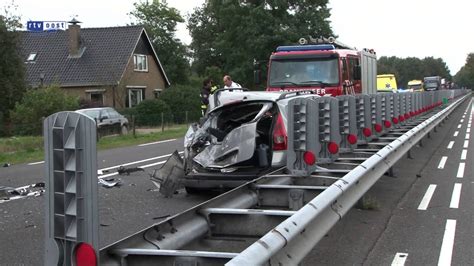 Twee Gewonden Bij Ongeluk Op N35 Wierden Weg Dicht Youtube