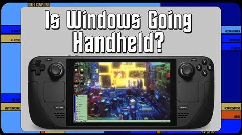 Windows Reportedly Experimenting With Handheld Mode Youtube