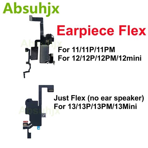 1pcs Earpiece Flex Cable For IPhone 11 12 Pro Max 13 Mini Proximity