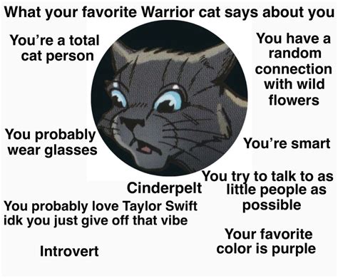 Meme made by me- pls give credits #warriorcats | Warrior cats funny ...