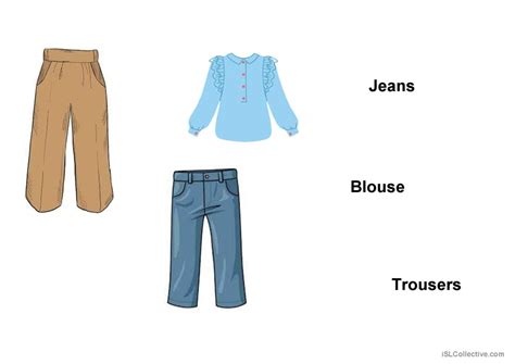 Clothing Vocabulary Matching Game G English Esl Powerpoints