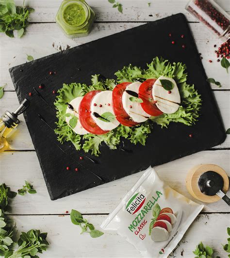 Закуска Капрезе — Каталог рецептов — Felicita