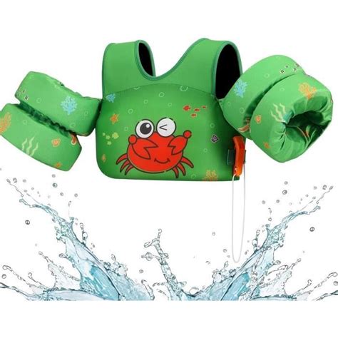 Gilet de Natation pour Enfant Bébé Gilet Flottant d Entraînement de