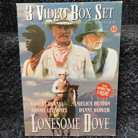 Vhs Video Tape Box Set Lonesome Dove Videos Hours Viewing Time Pal