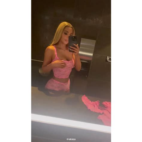 Kim Kardashian Stuns With Buttery Blonde Hair And Seductive Pink Lingerie A Jaw Dropping Barbie