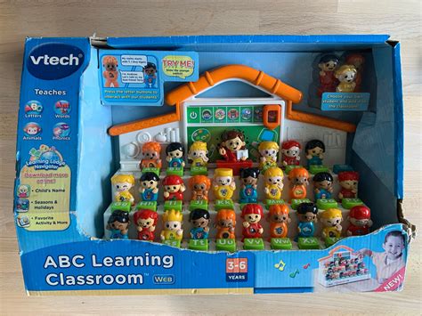 VTech Talking ABC Learning Classroom Web Interactive Learning Toy NOS