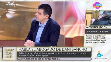 El abogado de Daniel Sancho contundente con la línea de defensa