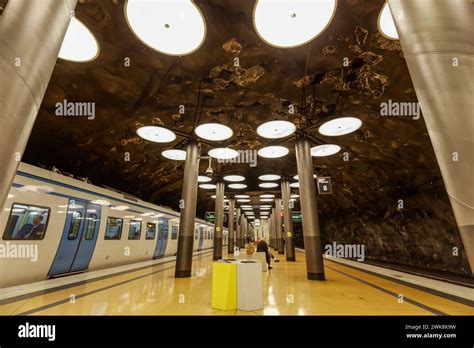 Arlanda Central or Arlanda C station on East coast line at Stockholm-Arlanda Airport. Train ...