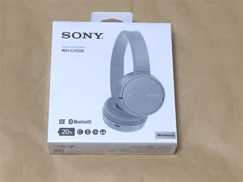 SONY WH-CH500をレビュー！20時間駆動のBluetoothヘッドホン | メモトラ