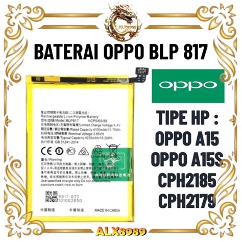 Jual Baterai Blp Oppo A Oppo A S Cph Cph Mah