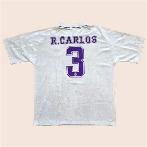 Camiseta Vintage Roberto Carlos Real Madrid Valde Vintage