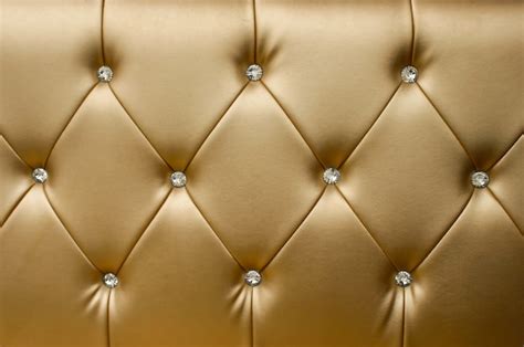 Fundo De Luxo Couro Dourado Close Up Foto Premium