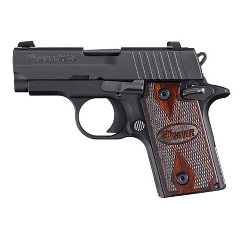 SIG SAUER P238 Rosewood Semi Automatic 380 ACP 2 7 Barrel SIGLITE